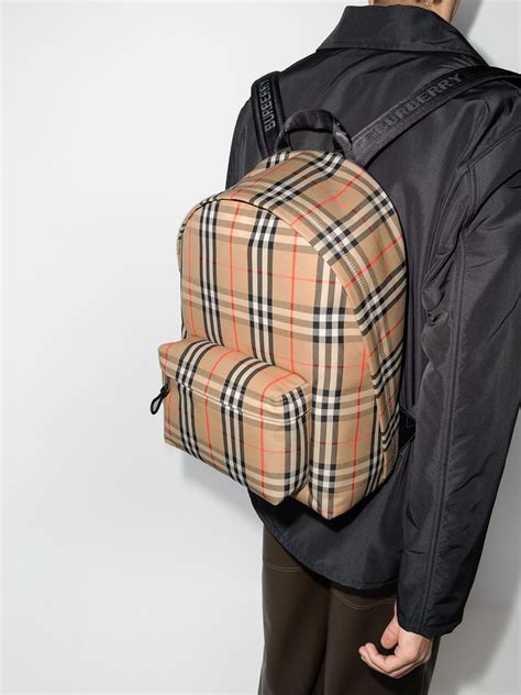 burberry backpack vintage